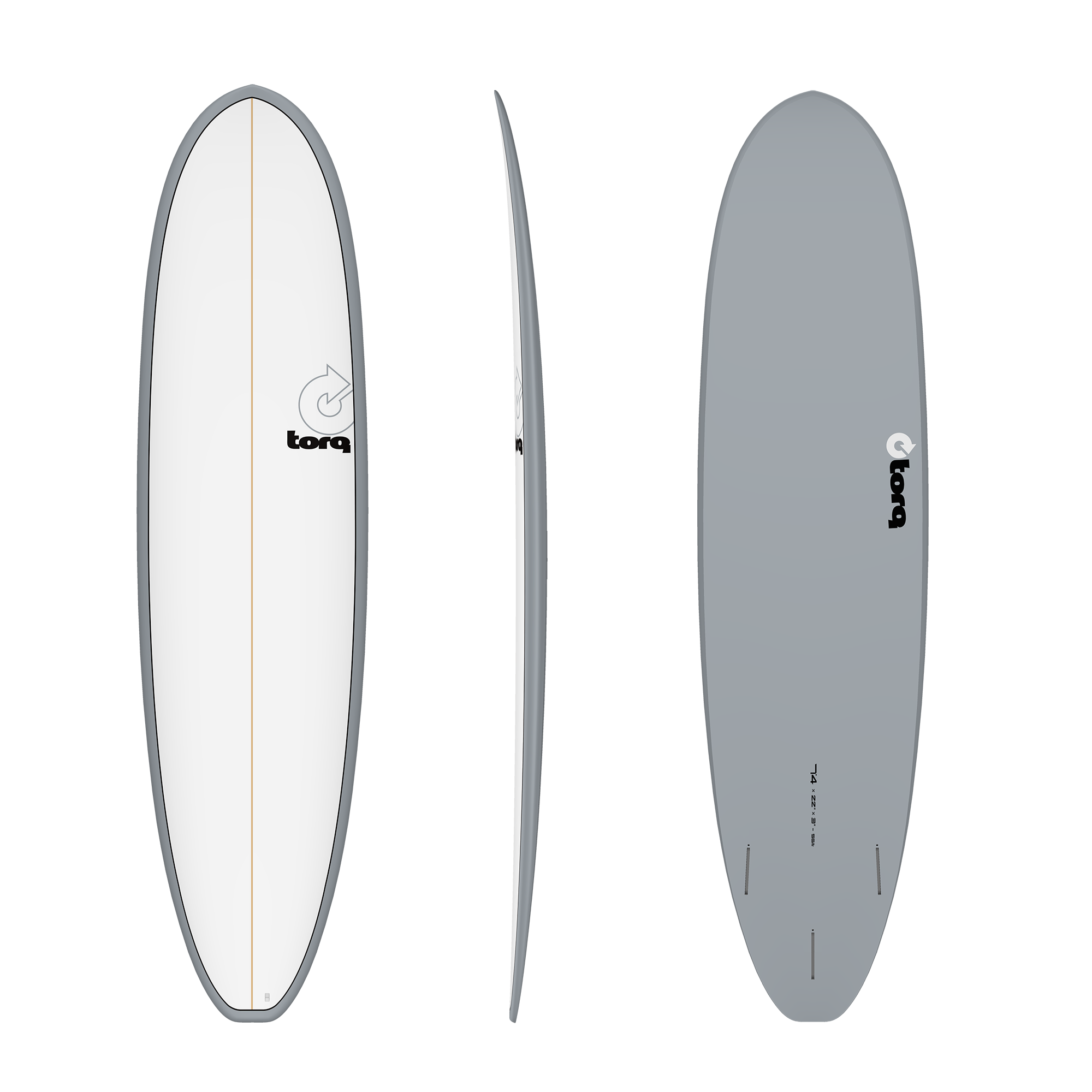 Torq 7'4"Mod Fun V+ PINLINE