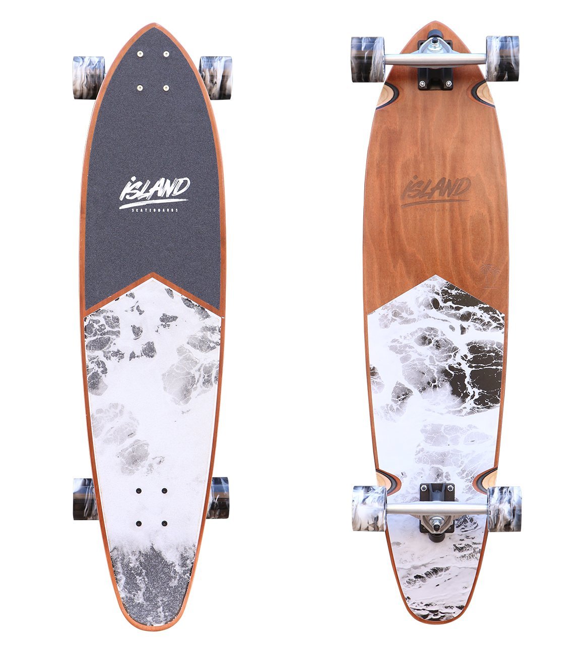 Longboard black 38"