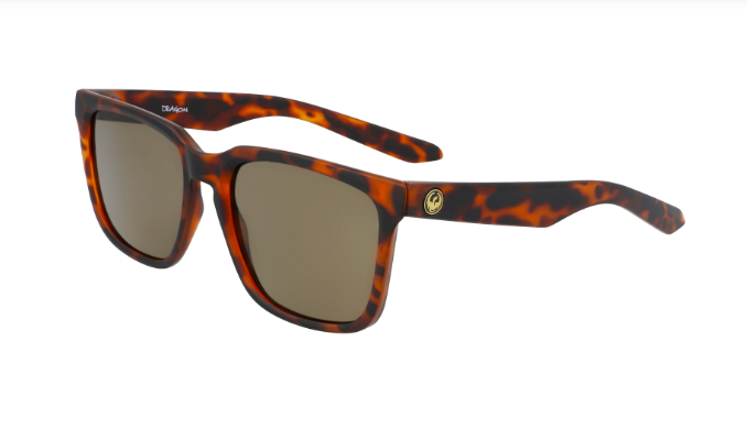 Dragon Matte Dark Tortoise w/ LUMALENS Brown Polarised